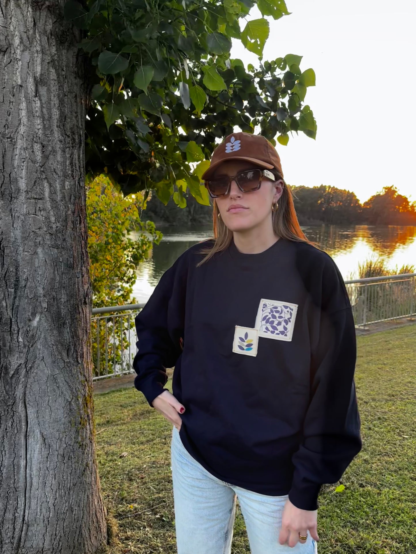 Sudadera AZULEJO french navy