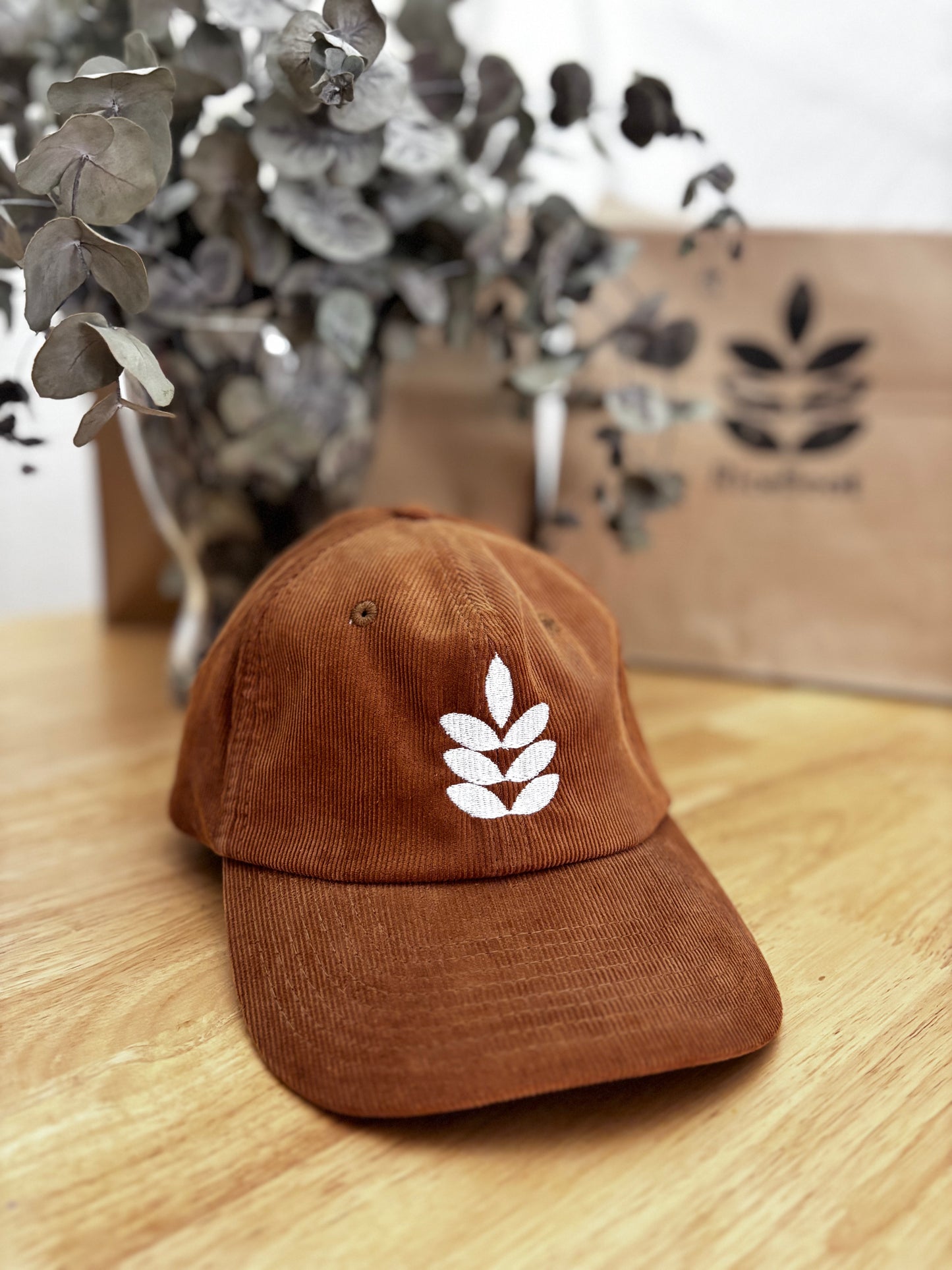 Gorra espiga camel