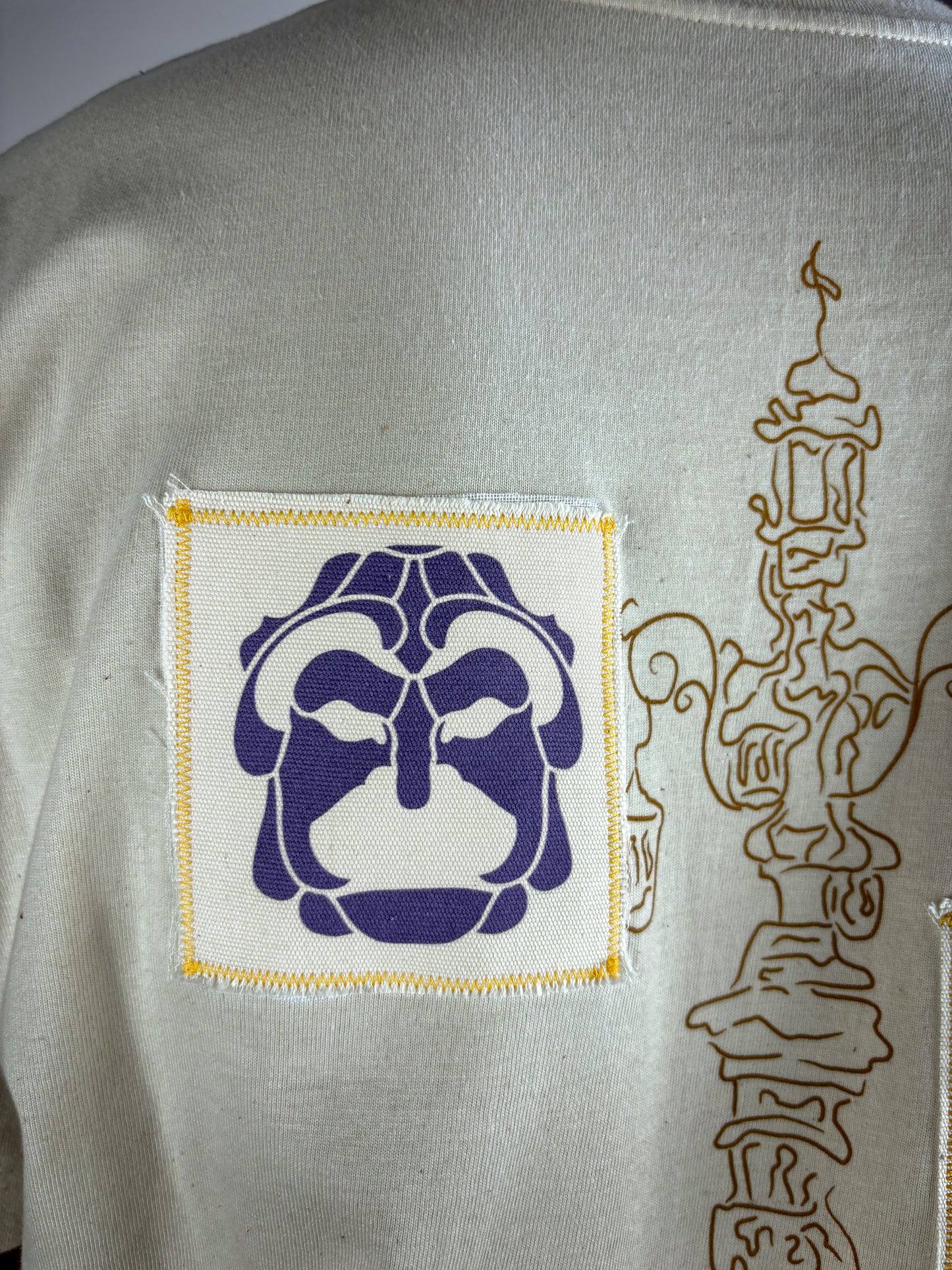Camiseta FAROLA natural raw