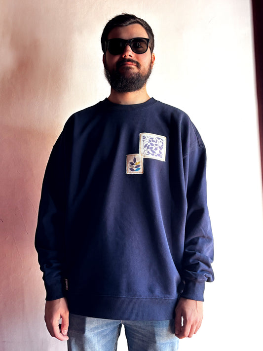 Sudadera AZULEJO french navy