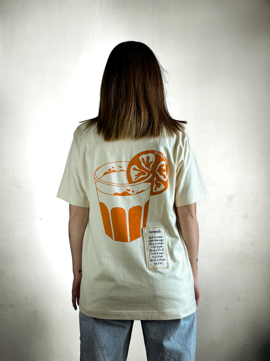 Camiseta GAZPACHO natural raw