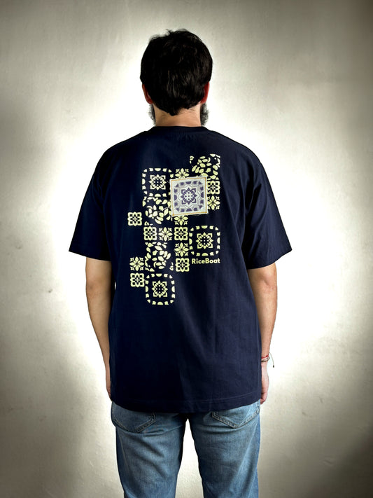 Camiseta AZULEJOS french navy