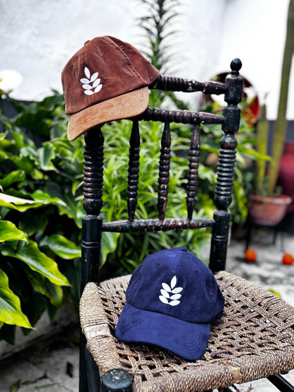 Gorra espiga camel